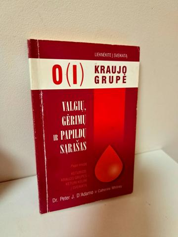 Daiktas 0 (1) kraujo grupė 1€