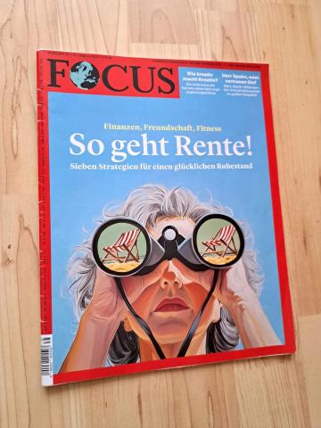 Daiktas žurnalas Focus (vokiečių kalba) 1€