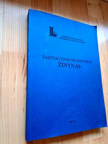 Daiktas Tarptautinio transporto žinynas 5€