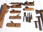Daiktas Senovinių stalių įrankių kolekcija.
