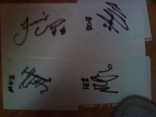 Daiktas Buvusiu lietuvos ryto zaideju autografai 