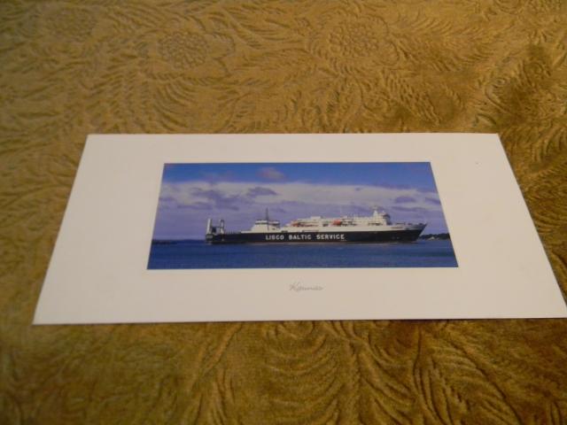 Daiktas laivelis, atvirutė