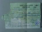 Daiktas Seni transporto bilietai