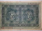Daiktas 50 mark  1914 m.