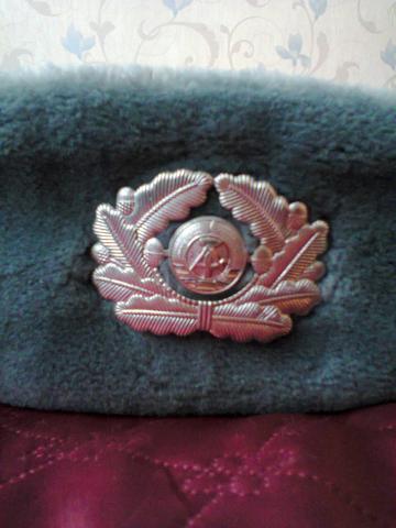 Daiktas DDR (Vokiška) žieminė kepurė