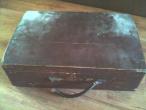 Daiktas senovinis medinis lagaminas