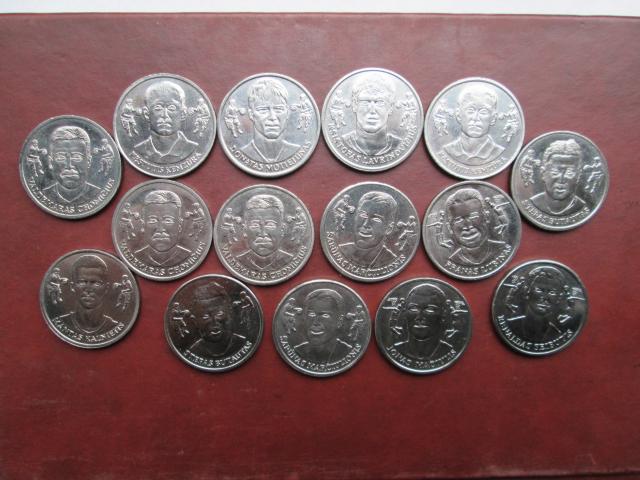 Daiktas Medaliai su krepšininkais (IKI)