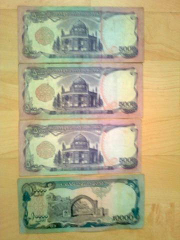 Daiktas Afganistano  Afganiai