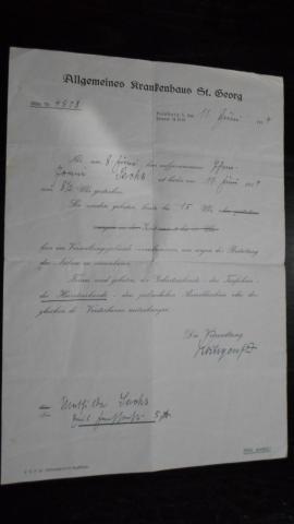 Daiktas vokiski dokumentai 1