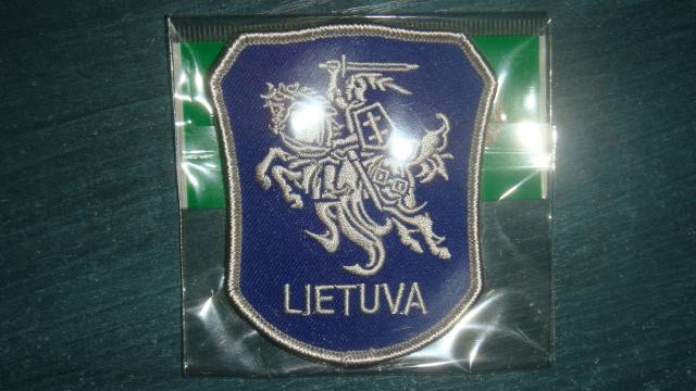 Daiktas Antsiūvas lietuviška tematika.