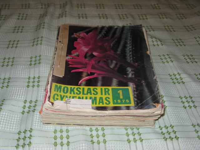 Daiktas Zurnalas Mokslas ir gyvenimas suriskas 1975m (suristi)