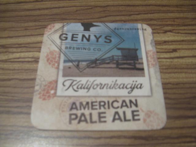 Daiktas Alaus padekliukas Genys Kalifornikacija