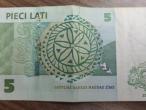 Daiktas 5 latai banknotas