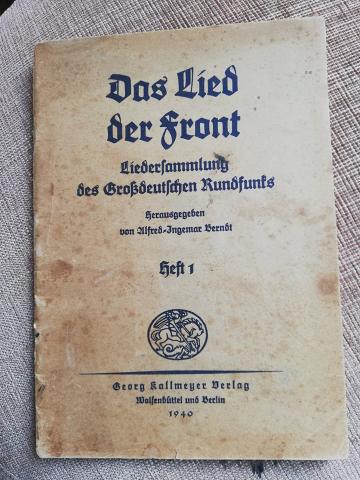 Daiktas ww2 vokiska knygute