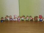 Daiktas Kinder surpise zaisliukai, kolekcines figureles