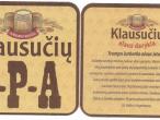 Daiktas Alaus padėkliukai #591 Klausučių 