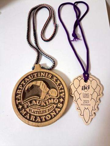 Daiktas Du mediniai medaliai 2€