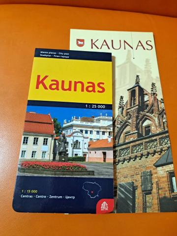 Daiktas Kauno žemėlapis 1€