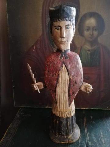 Daiktas senas medinukas.nepomukas