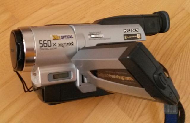 Daiktas Sony Handycam Dcr-trv130 Digital8 vaizdo kamera