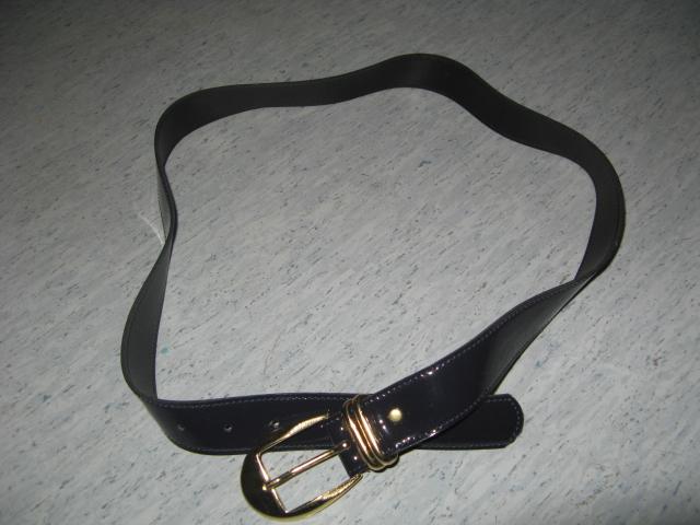 Daiktas diržas vintage tamsiai mėlynas,,