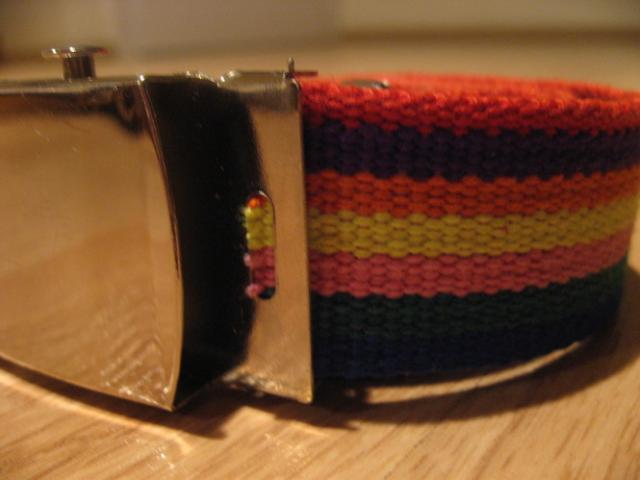 Daiktas spalvotas diržas