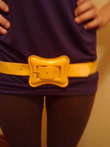 Daiktas geltonas odinis dirzas