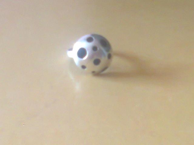 Daiktas sidabrinis ziedas