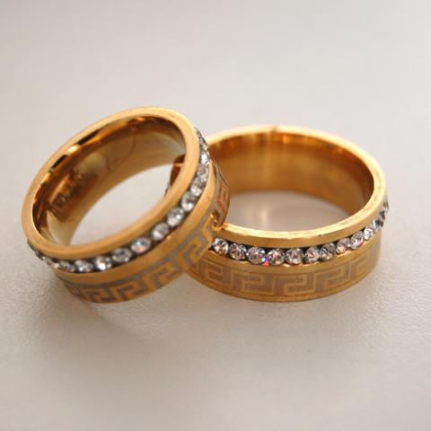 Daiktas Vestuviniai graikiško stiliaus žiedai 2vnt