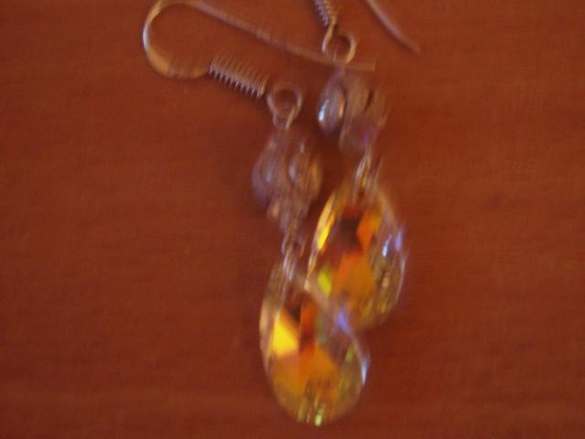 Daiktas auskarai su svarovski