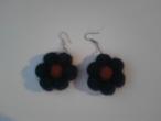 Daiktas auskarai- gėlytės
