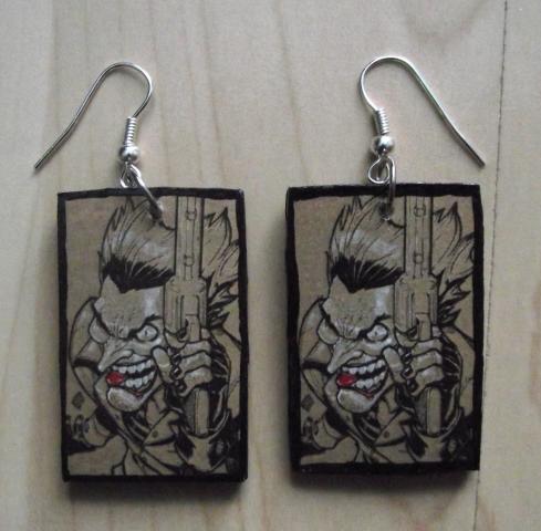 Daiktas Auskarai  "Džokeris"