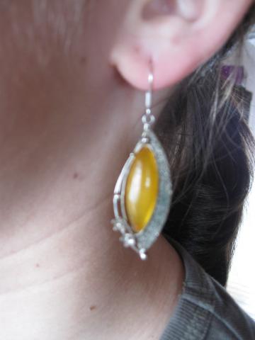 Daiktas auskarai is dailes parduotuves