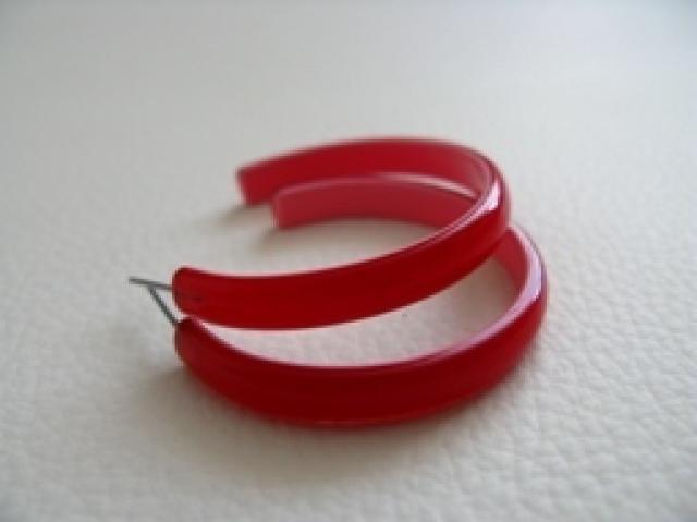 Daiktas Raudoni auskarai - "rinkės"