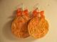 orandžiniai tapyti auskarai Telšiai - parduoda, keičia (1)