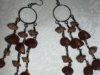 Daiktas Auskarai "kabančios kriauklytės"