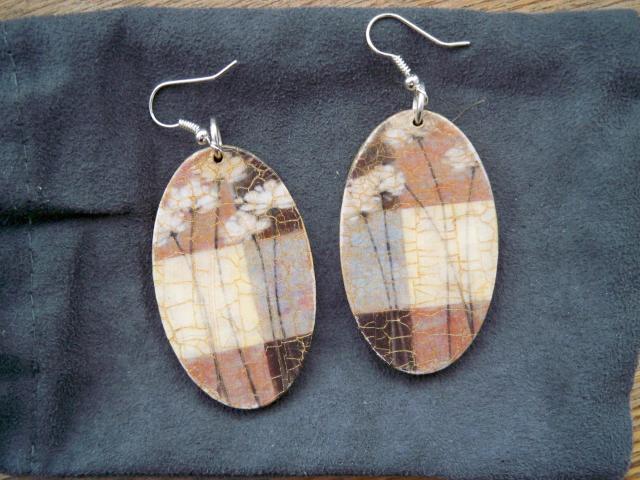 Daiktas Dekupazo auskarai