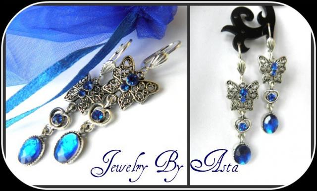 Daiktas Primena vasarą... Drugeliai...Rugiagėlės...