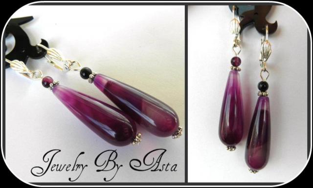 Daiktas ...Purpurinis agatas... 