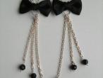 Daiktas auskarai su grandinelem