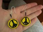 Daiktas Auskarai : "Peace"