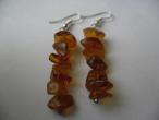 Daiktas gintariniai auskarai