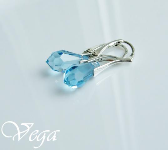 Daiktas Swarovski kristalai aquamrine