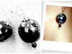 Daiktas auskarai ,,juoduma''