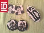 Daiktas One Direction 1D auskarai