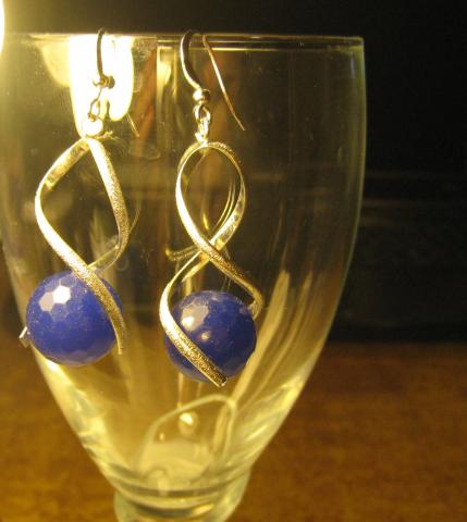 Daiktas Mėlyni auskarai