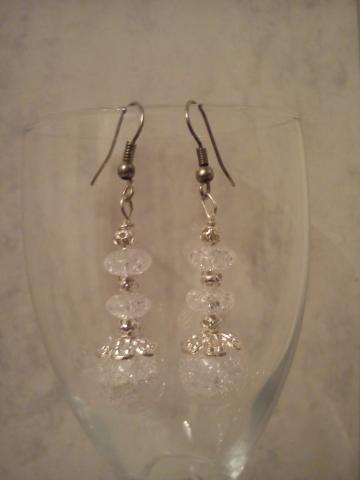 Daiktas Auskarai "Krištolas"