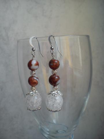 Daiktas Auskarai "Saulėlydis"