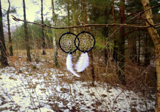 Daiktas Auskarai „Sapnų gaudyklės“