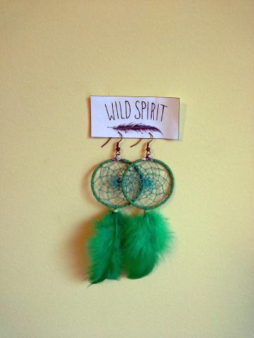 Daiktas Auskarai „Sapnų gaudyklės“